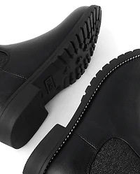 Girls Jeweled Chelsea Booties