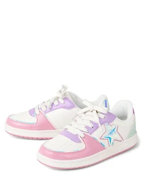 Baskets basses à blocs de couleur Star pour filles