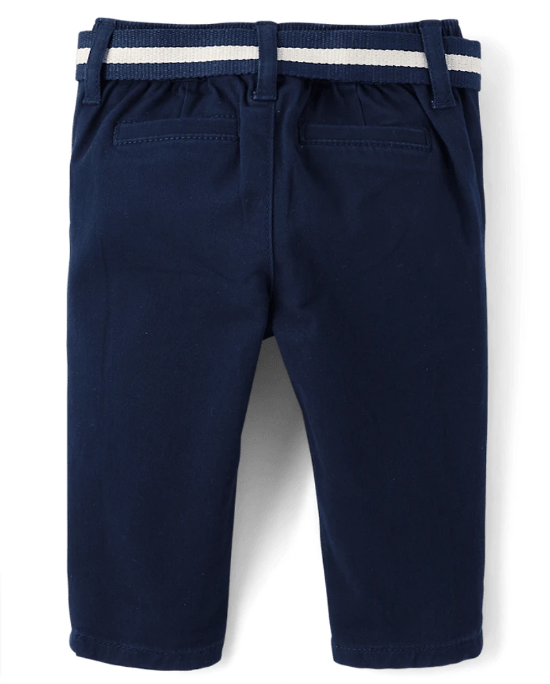 Baby Boys Plaid 2-Piece Outfit Set