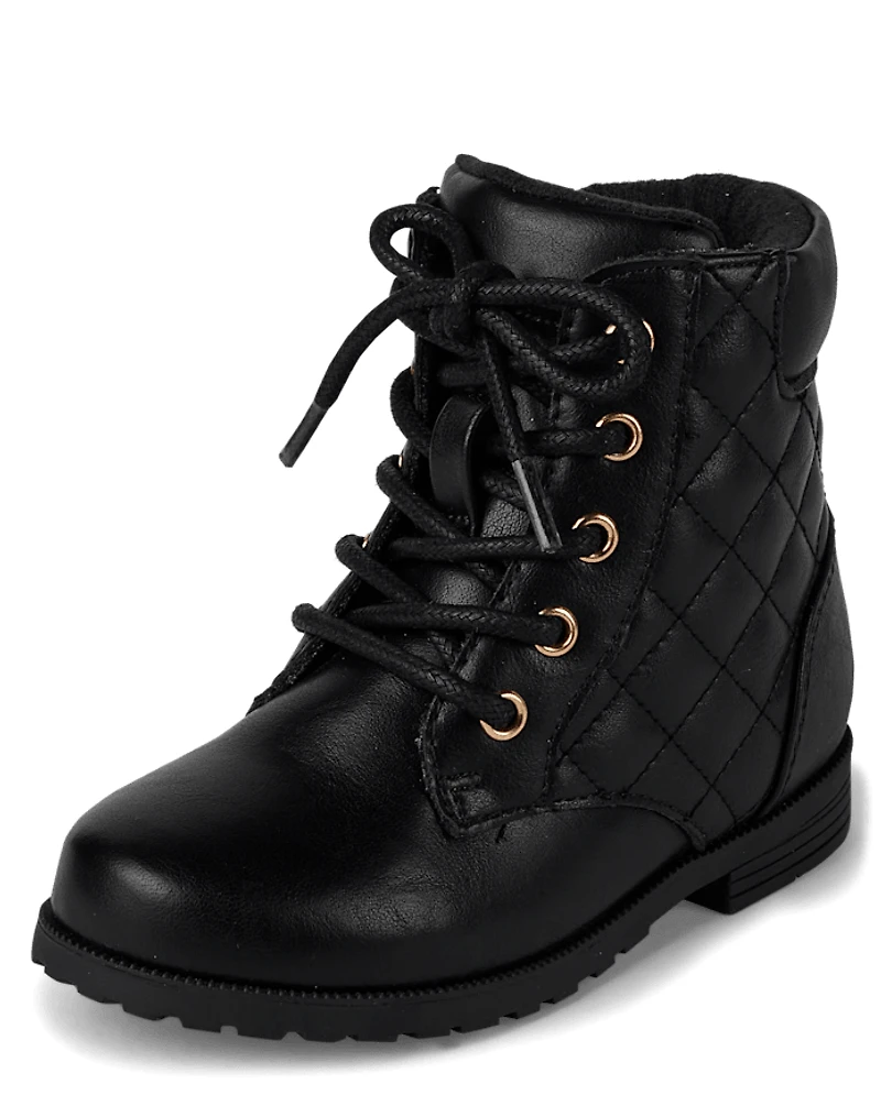 tout-petit, fille Bottine matelassée