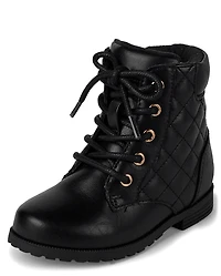 tout-petit, fille Bottine matelassée