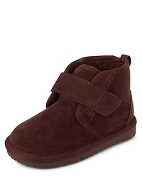 Toddler Boys Teddy Boots