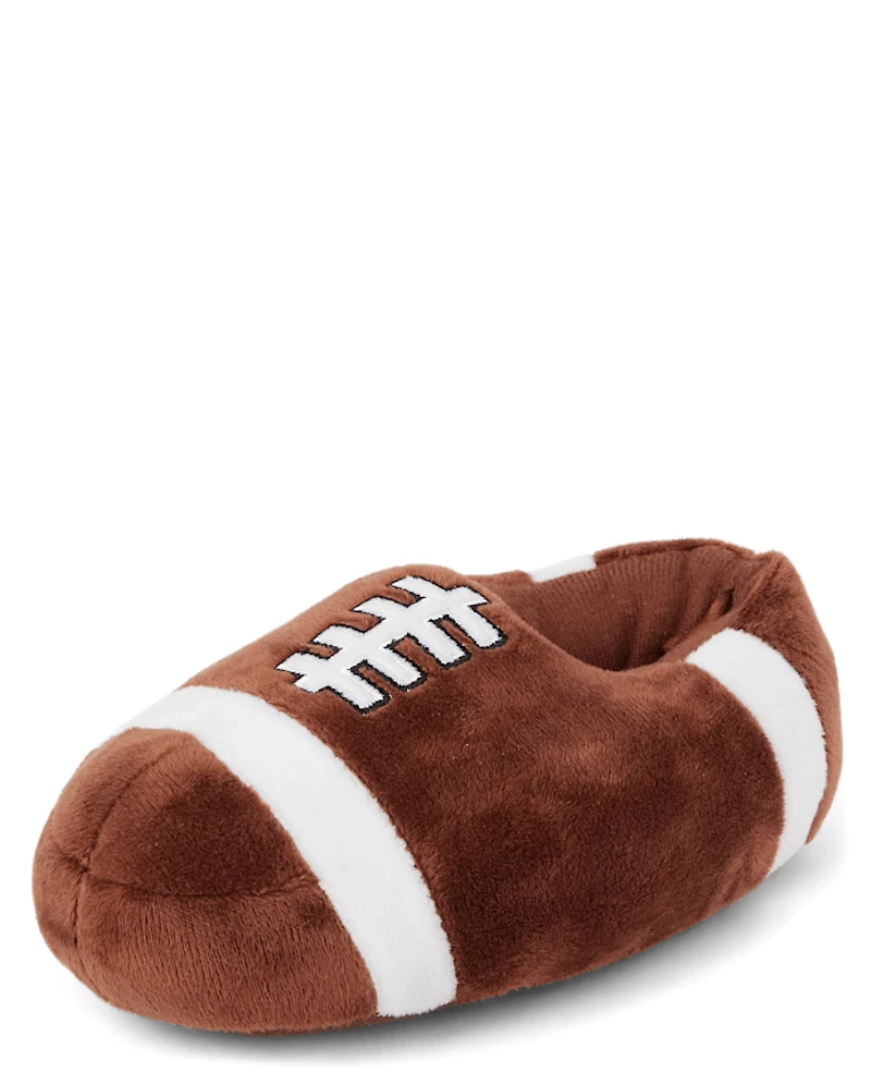 Toddler Matching Family Football Slippers