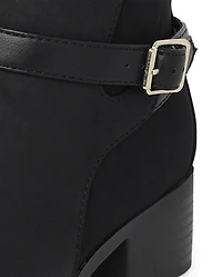 Girls Buckle Booties