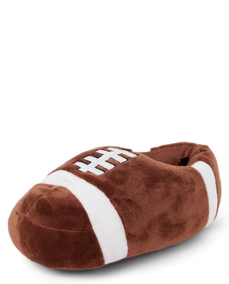 Kids Matching Family Football Slippers