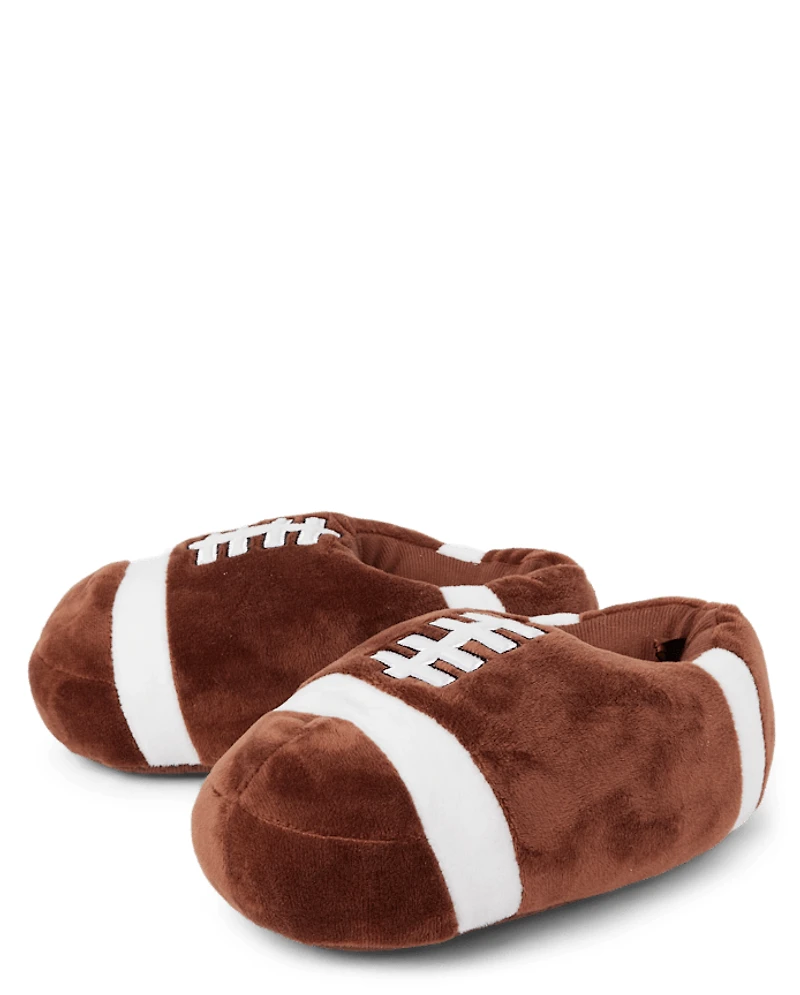 Kids Matching Family Football Slippers