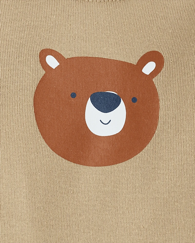 Baby Animal Bodysuit 4-Pack