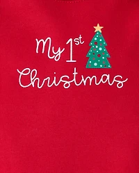Baby First Christmas 2-Piece Playwear Set