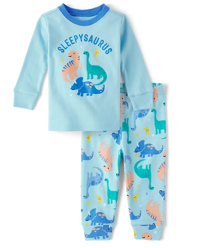 Baby And Toddler Boys Sleepysaurus Pajamas