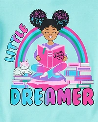 Baby And Toddler Girls Dreamer Snug Fit Cotton Pajamas