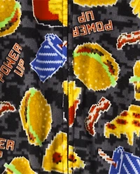 Pyjama une pièce en microfibre polaire pour garçon