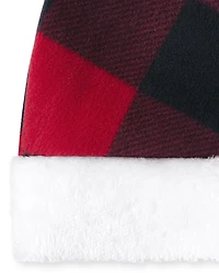 Baby And Toddler Matching Family Plaid Santa Hat