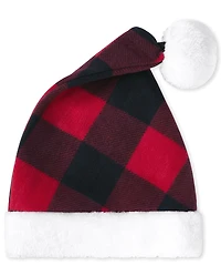 Baby And Toddler Matching Family Plaid Santa Hat
