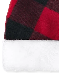 Kids Matching Family Plaid Santa Hat