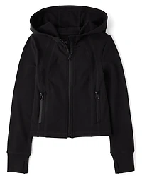 Girls Zip Up Hoodie