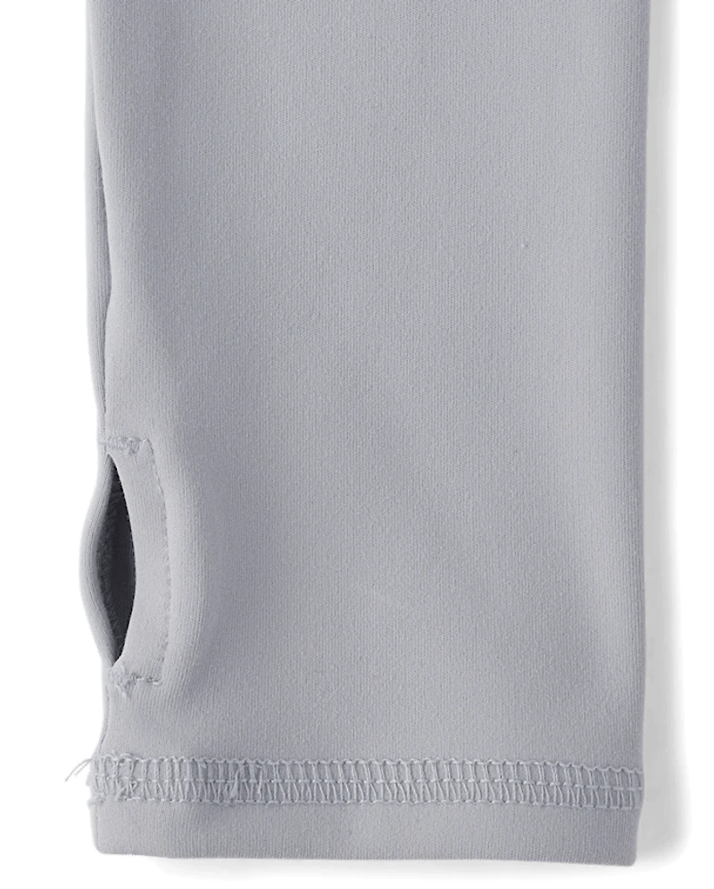 Girls Cropped Raglan Top