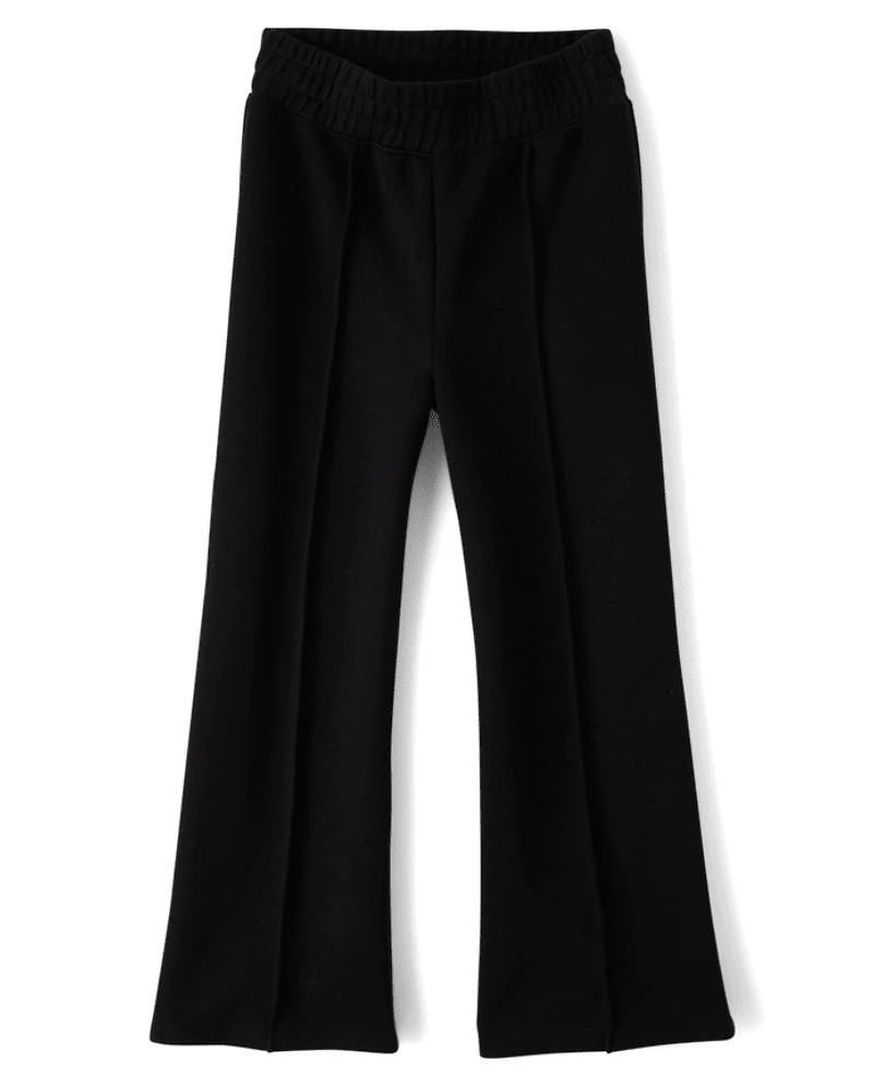 Girls Wide Leg Scuba Lounge Pants