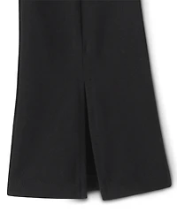 Leggings taille haute fendus pour filles