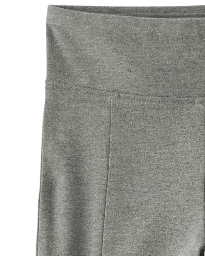 Girls Split Flare High Rise Leggings