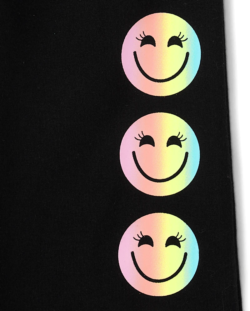 Girls Icon High Rise Flare Leggings