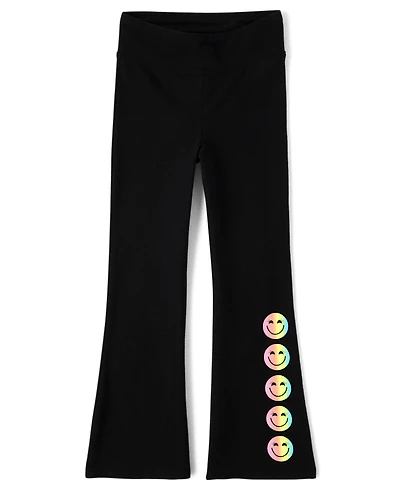 Girls Icon High Rise Flare Leggings