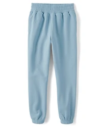 Girls Premium Fleece Jogger Pants
