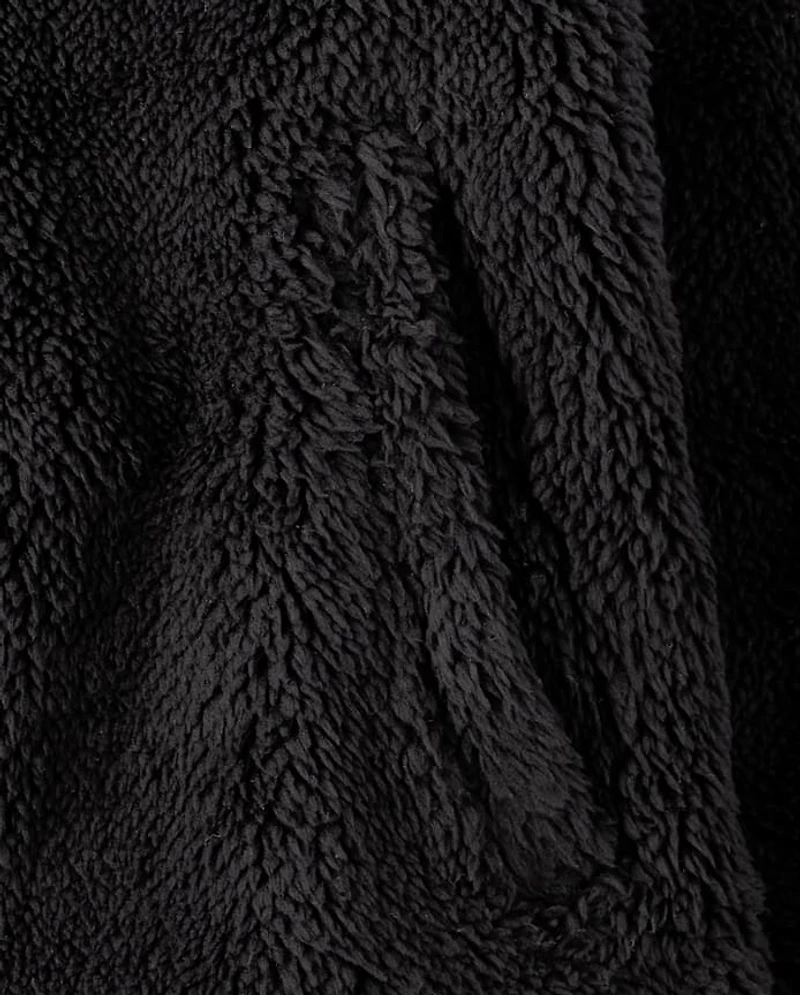 Veste zippée en sherpa pour fille