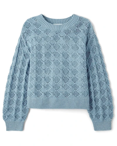 Girls Stitched Sweater