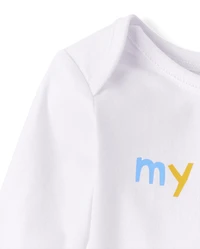Baby First Birthday Graphic Bodysuit