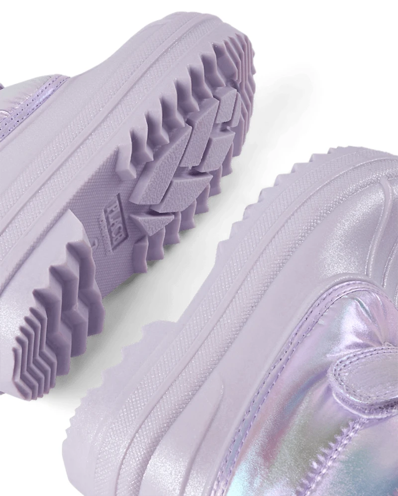 Toddler Girls Iridescent All Weather Boots