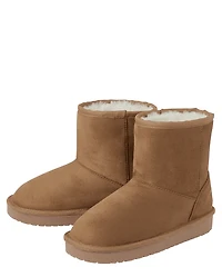 Girls Mid Teddy Boots