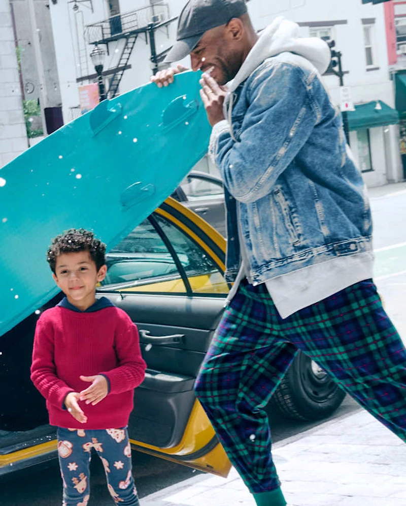 Adult Matching Family Tartan Plaid Microfleece Pajamas