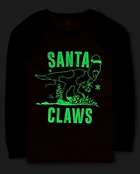 Mens Dad And Me Glow Dino Cotton Pajamas