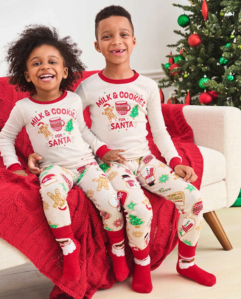 Baby And Toddler Christmas Cookie Snug Fit Cotton Pajamas