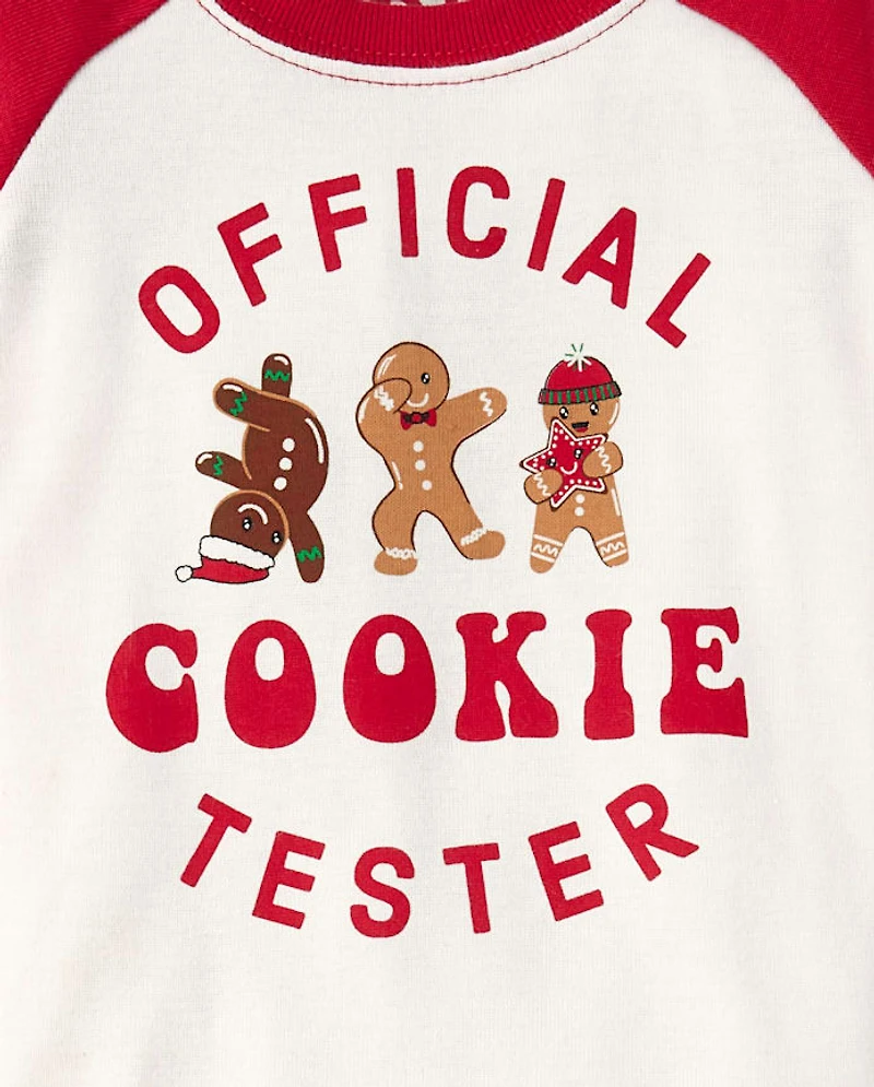 Baby And Toddler Cookie Tester Snug Fit Cotton Pajamas