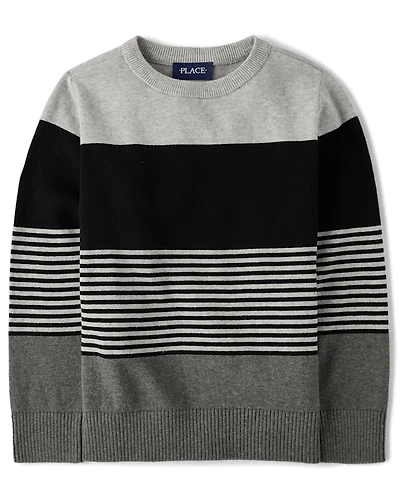 Boys Striped Sweater