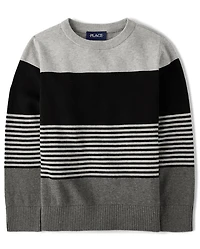 Boys Striped Sweater