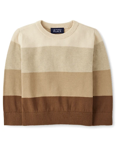 Baby And Toddler Boys Striped Sweater