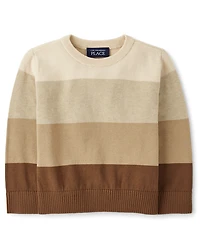 Baby And Toddler Boys Striped Sweater