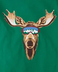 Boys Graphic Layered Top