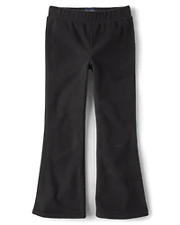 Girls Microfleece Flare Sweatpants