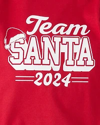 Baby Matching Family Team Santa 2024 Graphic Bodysuit
