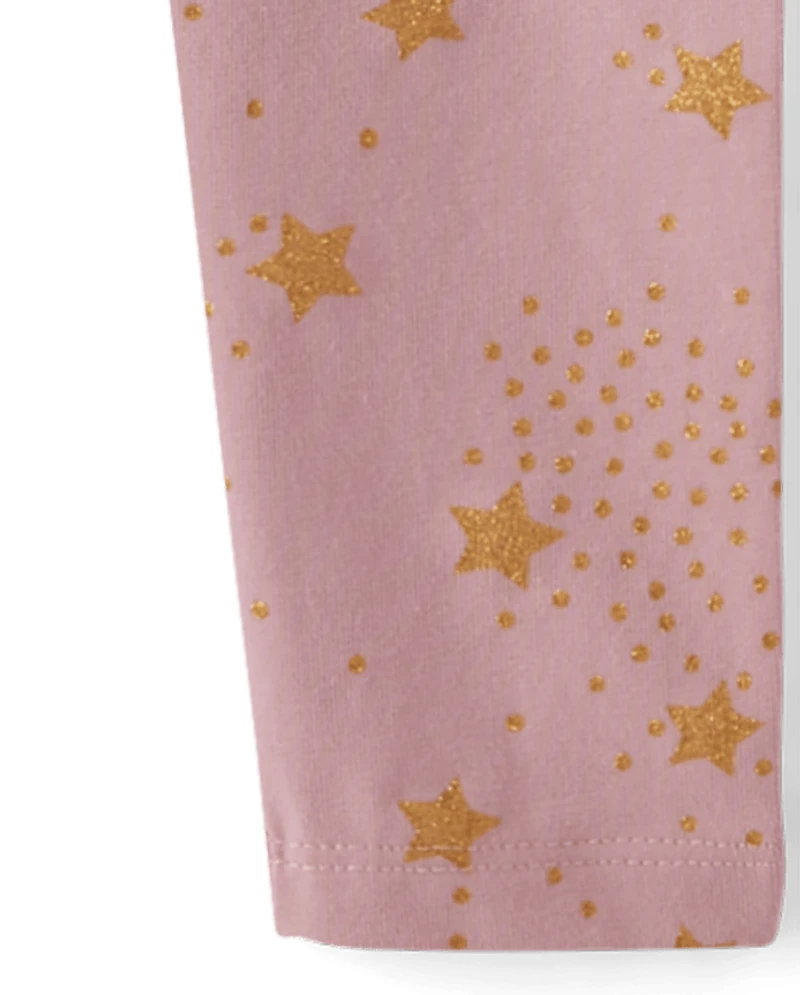 Girls Star Leggings - Tiny Dancer