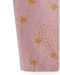 Girls Star Leggings - Tiny Dancer