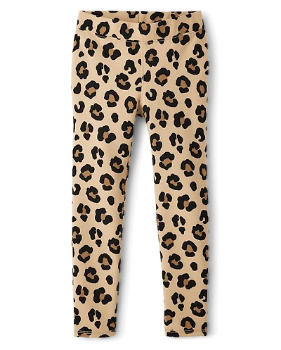 Jegging en JeggingsFille Leopard Point de Rome