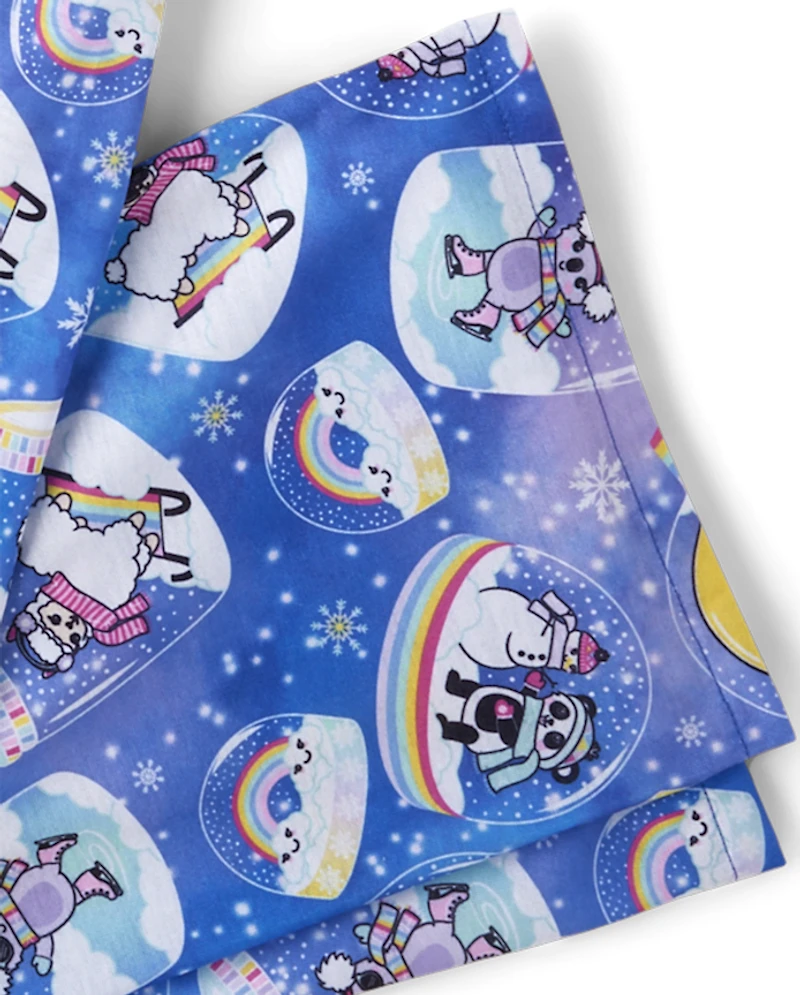 Girls Snow Globe Pajamas