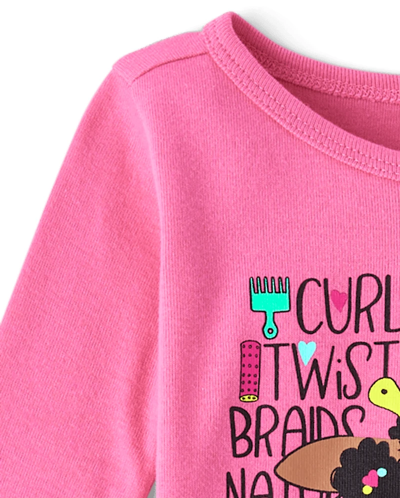 Pyjamas en coton ajustés pour bébés et petites filles