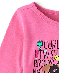 Pyjamas en coton ajustés pour bébés et petites filles