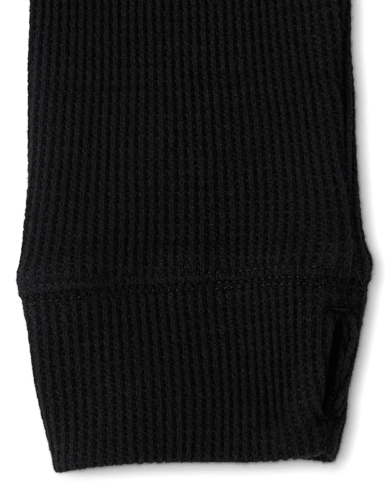 Girls Thermal Henley Top