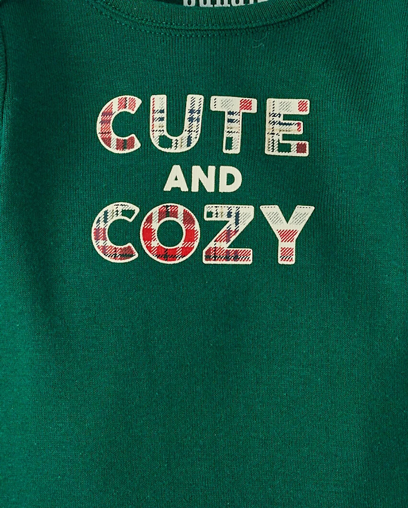 Lot de 4 bodys à carreaux Bébé Garçon